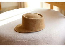Load image into Gallery viewer, THE MILITANT WOOL HAT; Ship in  5-7 days black …. Carmel needs up to 15 days due to delays at customs