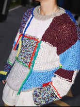 Load image into Gallery viewer, Richiee's Soft Chunky Cable Knit Wool Sweater - OVERSIZED FIT