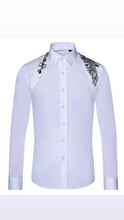 Load image into Gallery viewer, Delicate Whites Tux Shirt- Custom