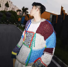 Load image into Gallery viewer, Richiee's Soft Chunky Cable Knit Wool Sweater - OVERSIZED FIT