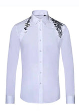 Load image into Gallery viewer, Delicate Whites Tux Shirt- Custom