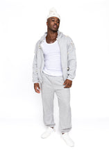 Load image into Gallery viewer, Handmade -LUXE' PEARL HOODIE JACKET - 10 days to be shipped.