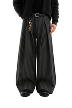 Load image into Gallery viewer, Textured Wide-Leg Trouser- same day shipping