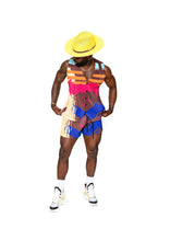 Load image into Gallery viewer, Costa Rica Pleated Vest Set : SHIP SAME DAY