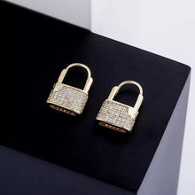 Load image into Gallery viewer, The Richie's Lock Earring - Rich Access