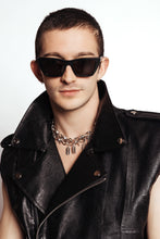 Load image into Gallery viewer, Vegan Leather Bikers Vest Spring 22