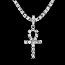 Load image into Gallery viewer, Sterling Silver Traditional Cross Pendant 5mm Italian Cuban Link - Rich Access