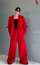 Load image into Gallery viewer, Wine Red Deconstructed Three Piece Suit
