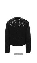 Load image into Gallery viewer, Rhinestone Embellished Cardigan {Limited Stock}
