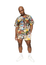 Load image into Gallery viewer, Bird Of Paradise Pleated Shorts Set
