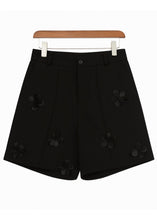 Load image into Gallery viewer, The Petal Noir Shorts
