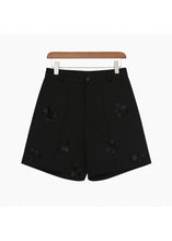 Load image into Gallery viewer, The Petal Noir Shorts
