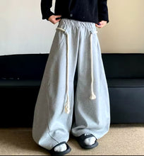 Load image into Gallery viewer, Jazzy Wide Leg Rope Sweats
