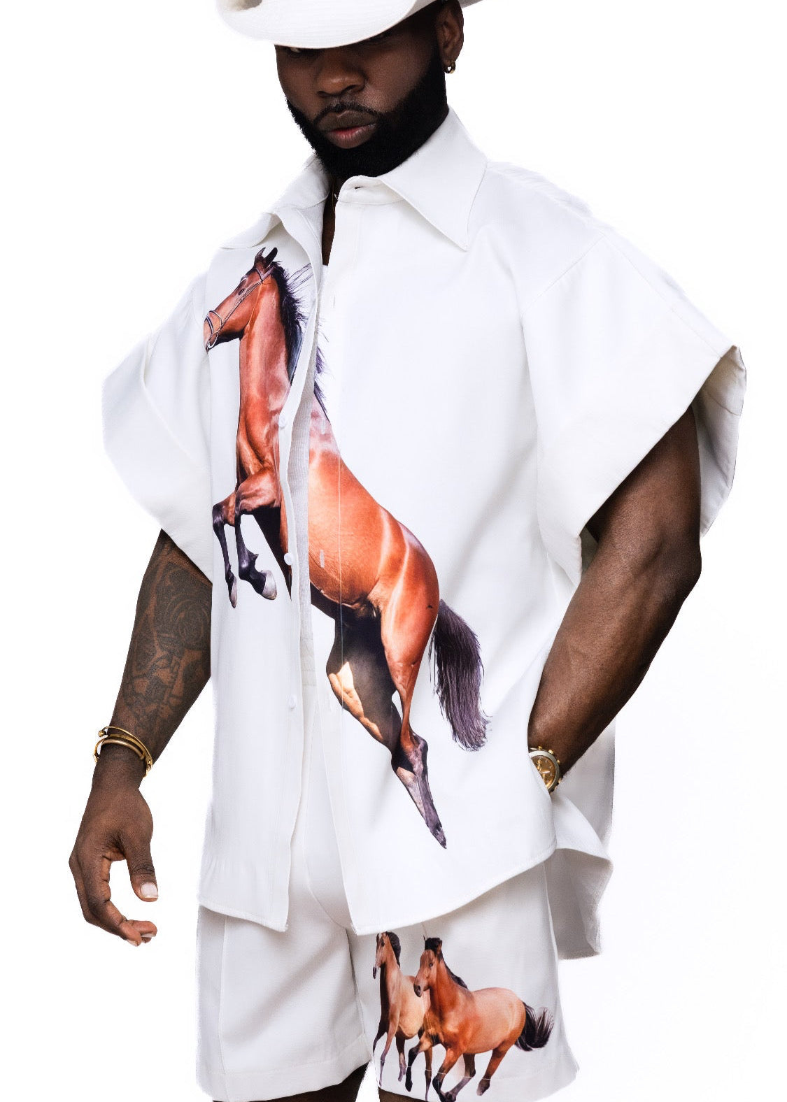 Jolene Exclusive Luxe  Cotten Horse Set Spring/Summer25 SAME DAY SHIPPING