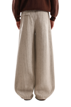Load image into Gallery viewer, Textured Wide-Leg Trouser- same day shipping
