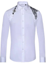 Load image into Gallery viewer, Delicate Whites Tux Shirt
