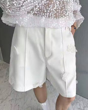 Load image into Gallery viewer, The Petal Noir Shorts
