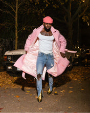 Load image into Gallery viewer, Pink Wool Trench Coat ..
