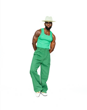 Load image into Gallery viewer, THE KELLY GREEN RIBTANK TOP
