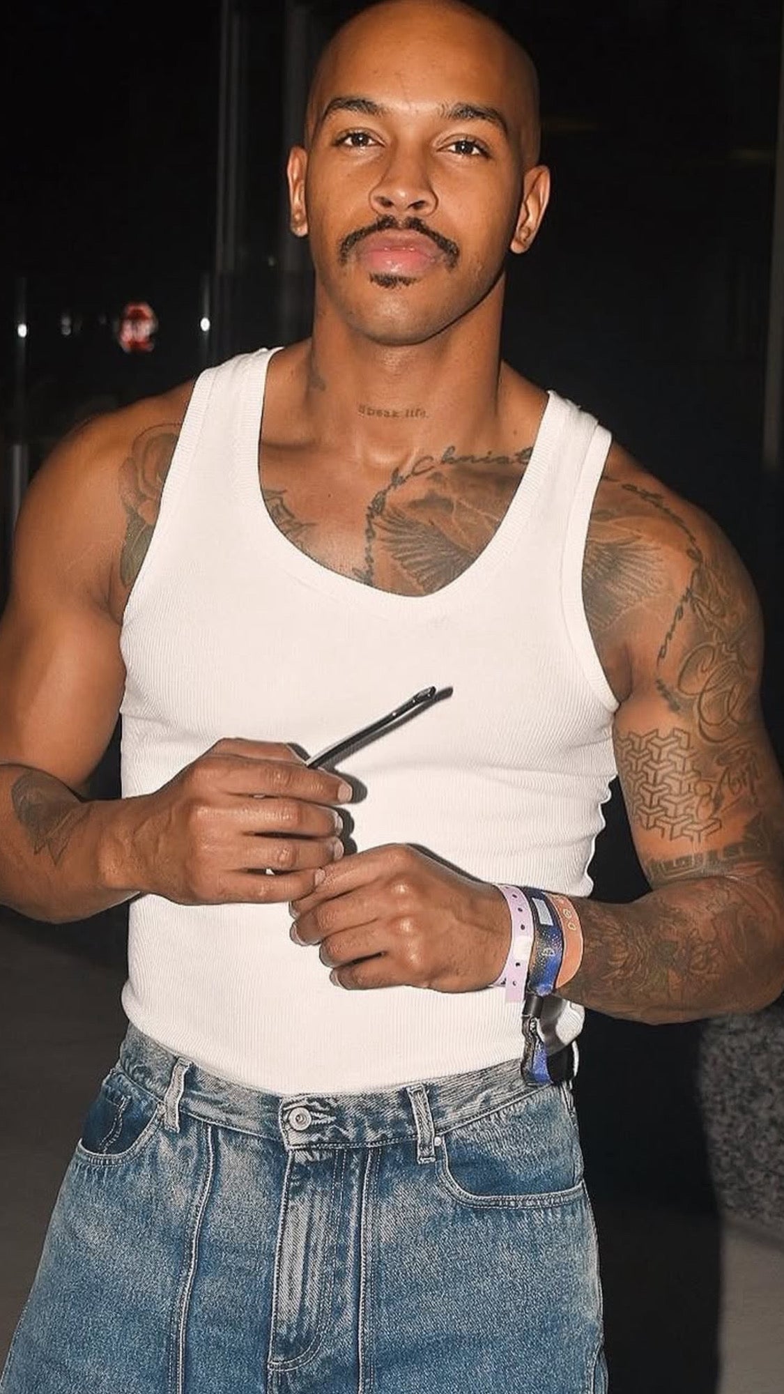 Date Night Asymmetrical  Tank Top { Spandex Cotten }