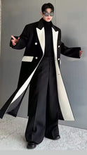 Load image into Gallery viewer, THE NEW YORK LUXE&#39; BLACK WOOL TRENCH
