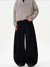 Load image into Gallery viewer, Voluminous Noir Sculpted Sweatpants

