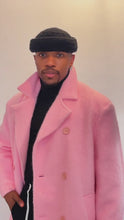 Load and play video in Gallery viewer, Pink Wool Trench Coat .. NEXT delivery DATE APRIL 10TH
