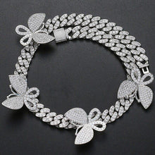 Load image into Gallery viewer, Crosby Silver Butterfly Chain - Rich Access
