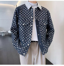 Load image into Gallery viewer, Richies Embellished Denim Jacket
