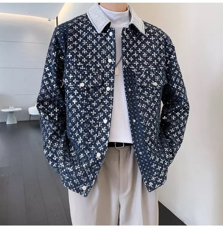 Richies Embellished Denim Jacket
