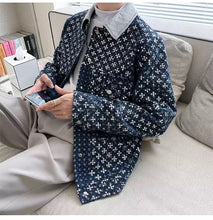 Load image into Gallery viewer, Richies Embellished Denim Jacket
