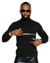 Load image into Gallery viewer, The Zipper Cotten Turtleneck
