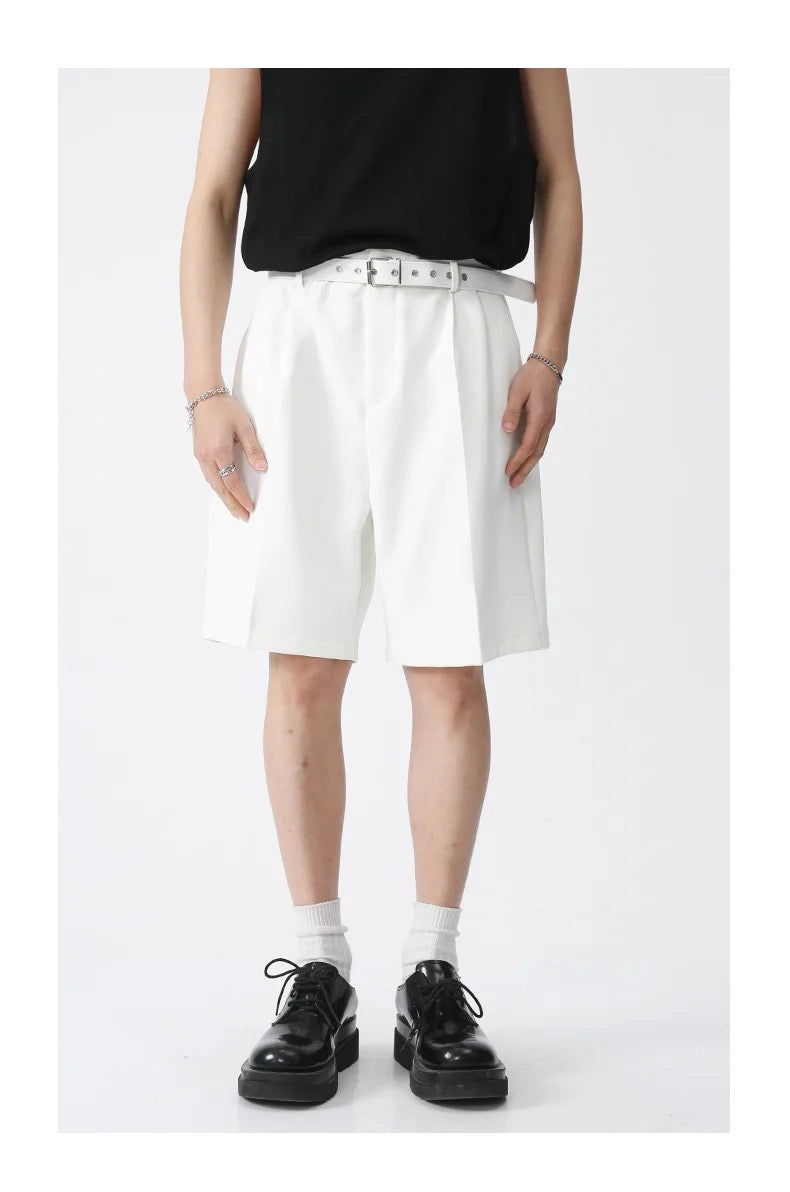The Hamptons Semi- Formal Shorts with Matching Belt  { Exclusive Spring 23}