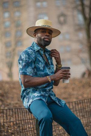 Hawaiian Blue Shirt - Rich Access