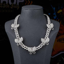 Load image into Gallery viewer, Crosby Silver Butterfly Chain - Rich Access
