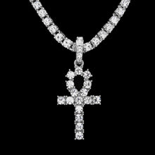 Load image into Gallery viewer, Sterling Silver Traditional Cross Pendant 5mm Italian Cuban Link - Rich Access
